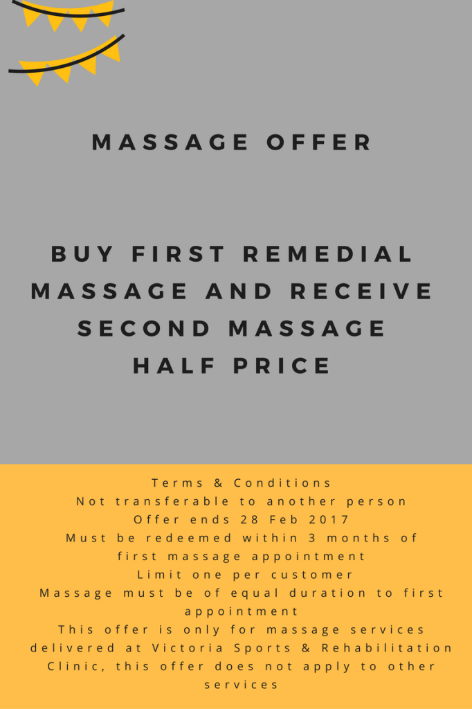 Remedial Massage Offer